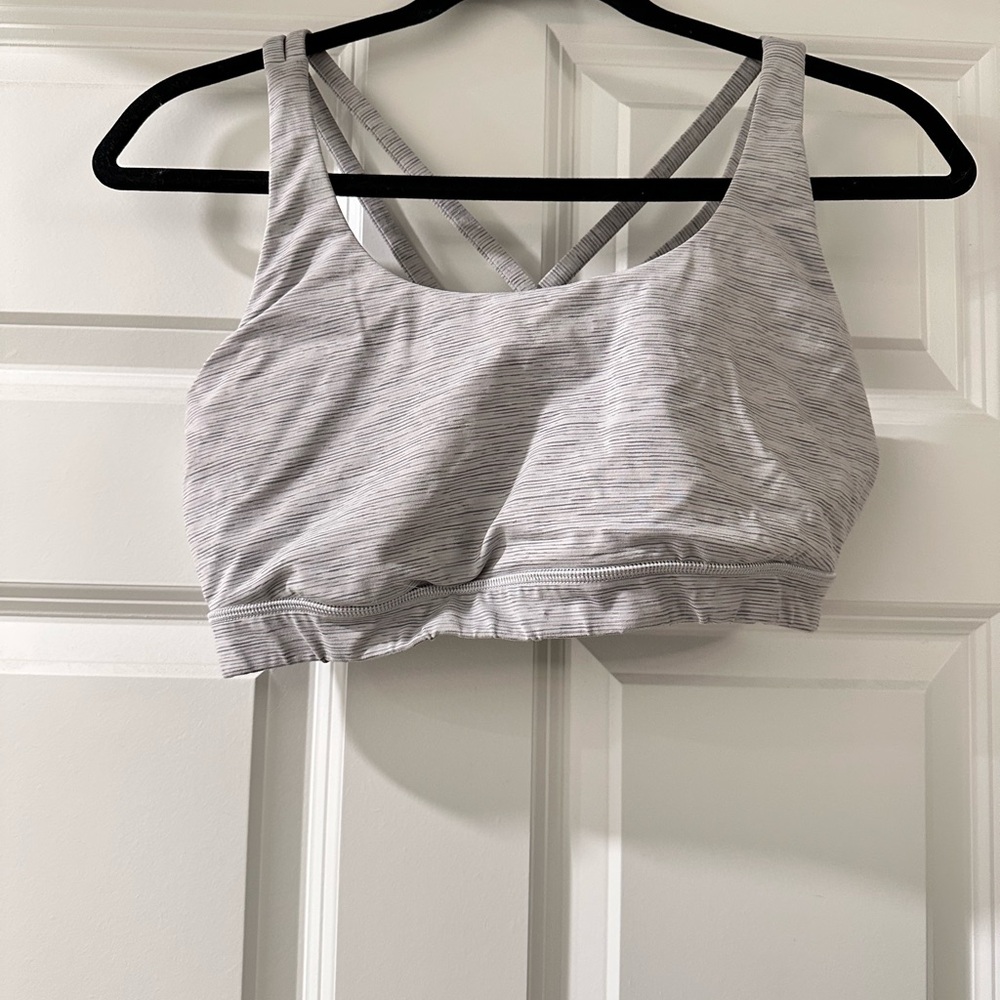 Gray lululemon Sports Bra